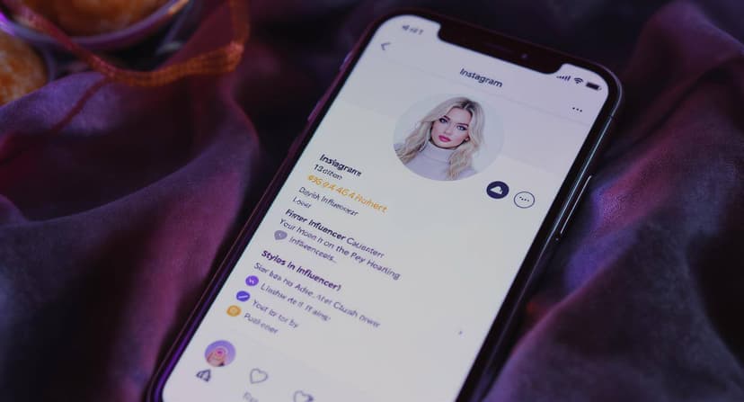 An Instagram bio transformed with the aesthetic text generator using full width letters